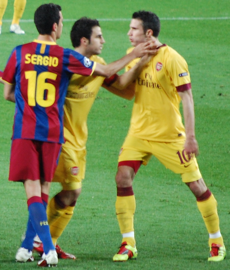 Sergio Busquets en un partido con el FC Barcelona