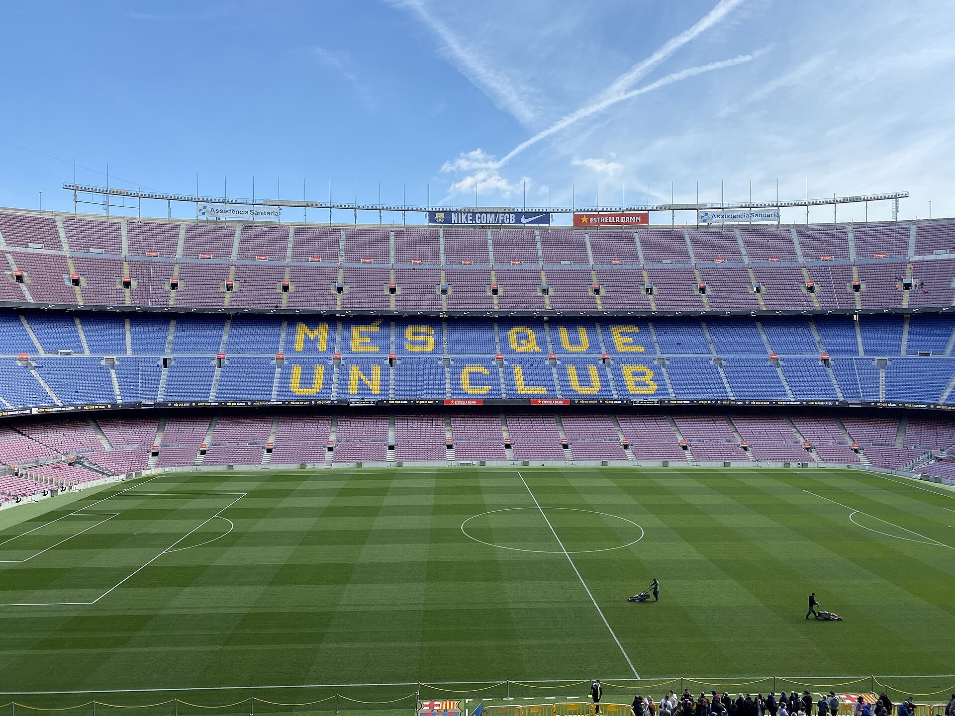 El Camp Nou, estadio del FC Barcelona