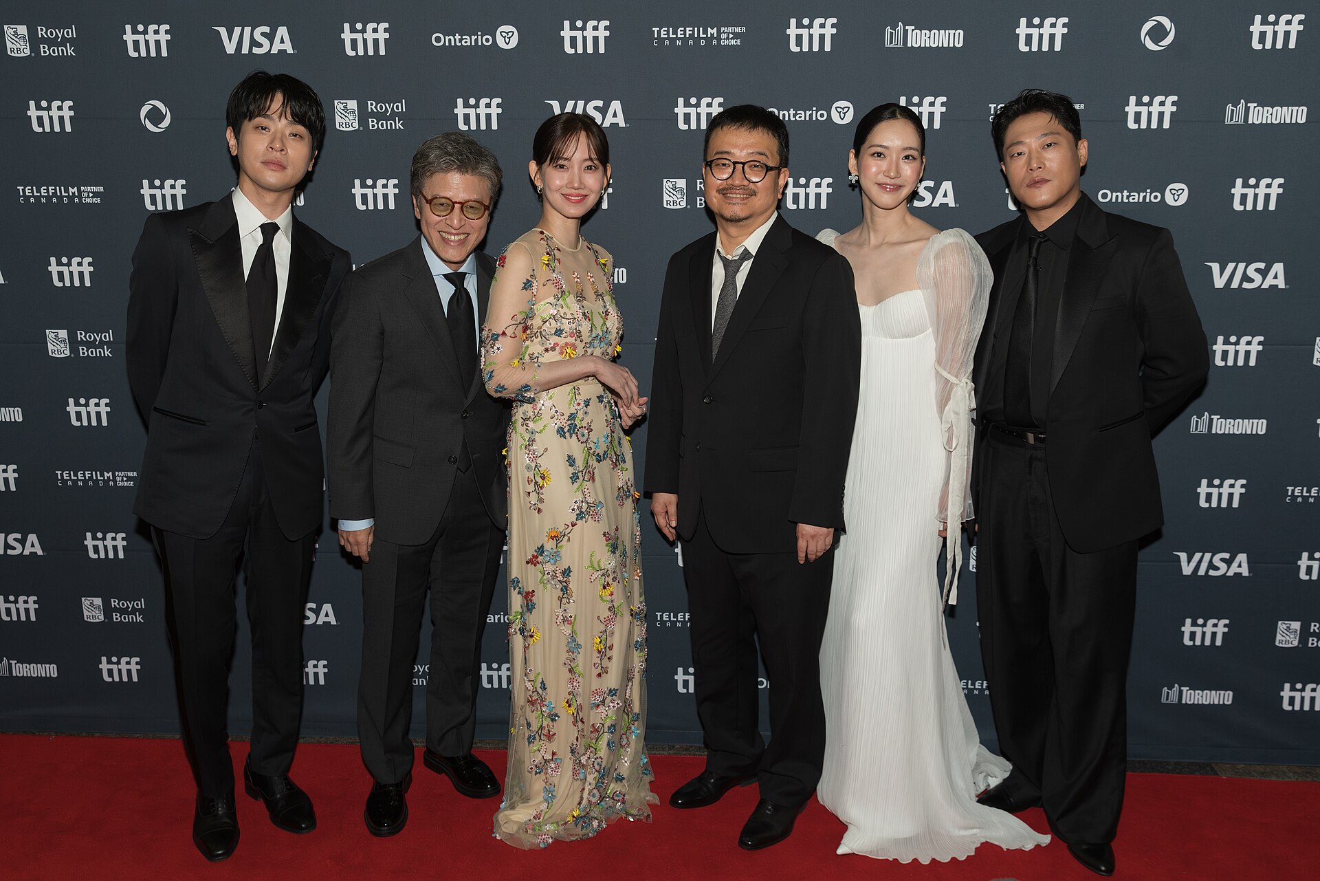Park Jeong-min, KwonHae-hyo, Shin Hyeon-bin, Yeon Sang-ho, Han Ji-hyun, Im Seong-jae at 2025 Toronto International Film Festival