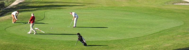 Un campo de golf