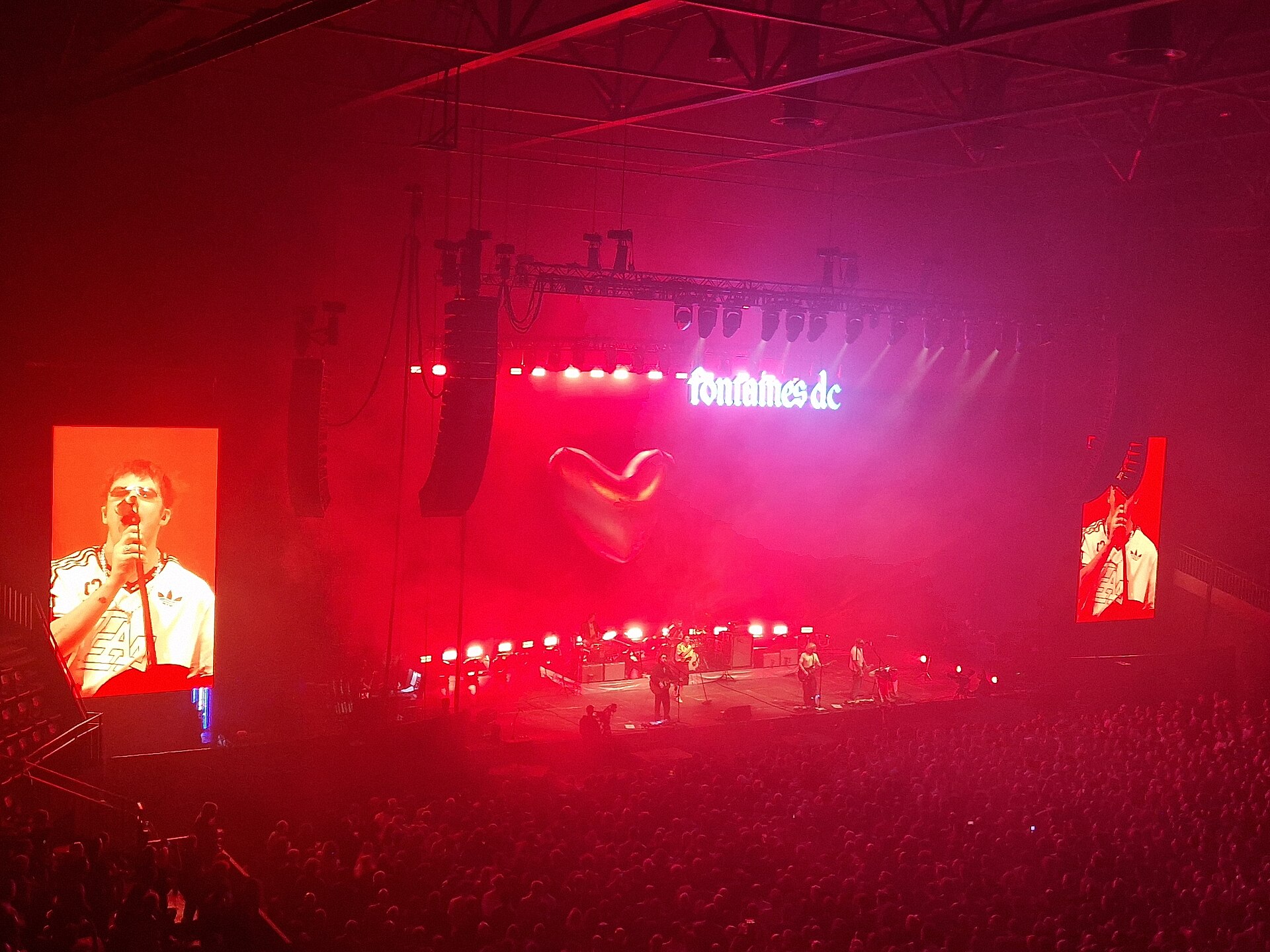 Un concierto de rock