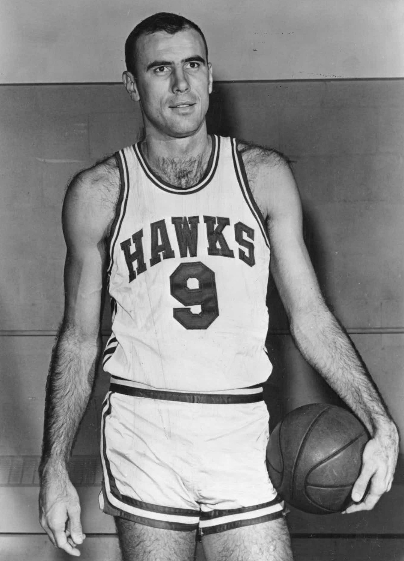 Professional basketball player Bob Pettit